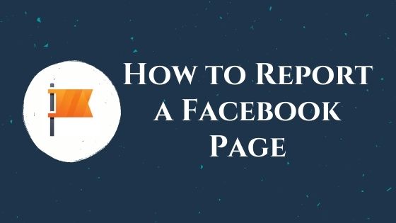 How to Report a Facebook Page